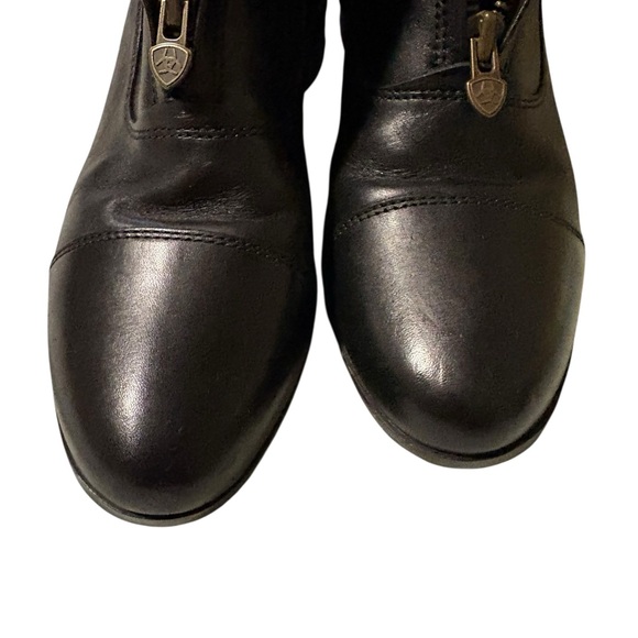 Ariat® Ladies Heritage IV Zip Waterproof Paddock Boots Black 8M - Picture 3 of 10